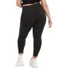 SINOPHANT 2 Pack Plus Size Leggings for Women, High Waisted Buttery Soft Yoga Pants with Pockets for Gym Workout Clothing(Black)