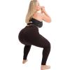 SINOPHANT 2 Pack Plus Size Leggings for Women, High Waisted Buttery Soft Yoga Pants with Pockets for Gym Workout Clothing(Black/Brown)