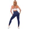 SINOPHANT Thick Yoga Pants Women with Pockets Buttery Soft High Wasited Leggings for Women Workout(Navy)