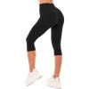 SINOPHANT High Waisted Leggings for Women – Full Length Capri Buttery Soft Yoga Pants for Workout Athletic(Black)
