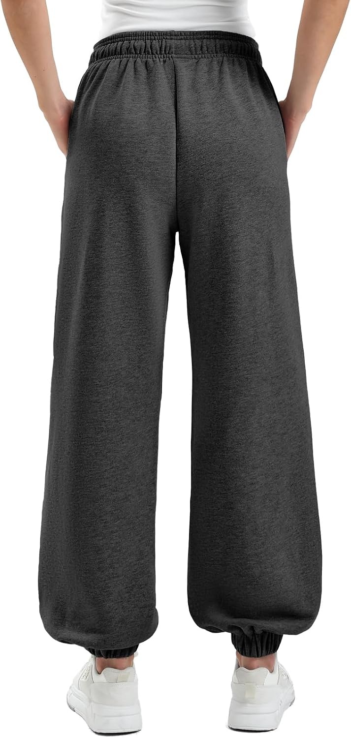 image:imageSINOPHANT Sweatpants Women Baggy Joggers with PocketsDark Gray
