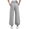 SINOPHANT Sweatpants Women Baggy Joggers with Pockets(Melange Grey)