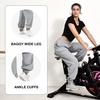 SINOPHANT Sweatpants Women Baggy Joggers with Pockets(Melange Grey)