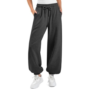 SINOPHANT Sweatpants Women Baggy Joggers with Pockets(Dark Gray)